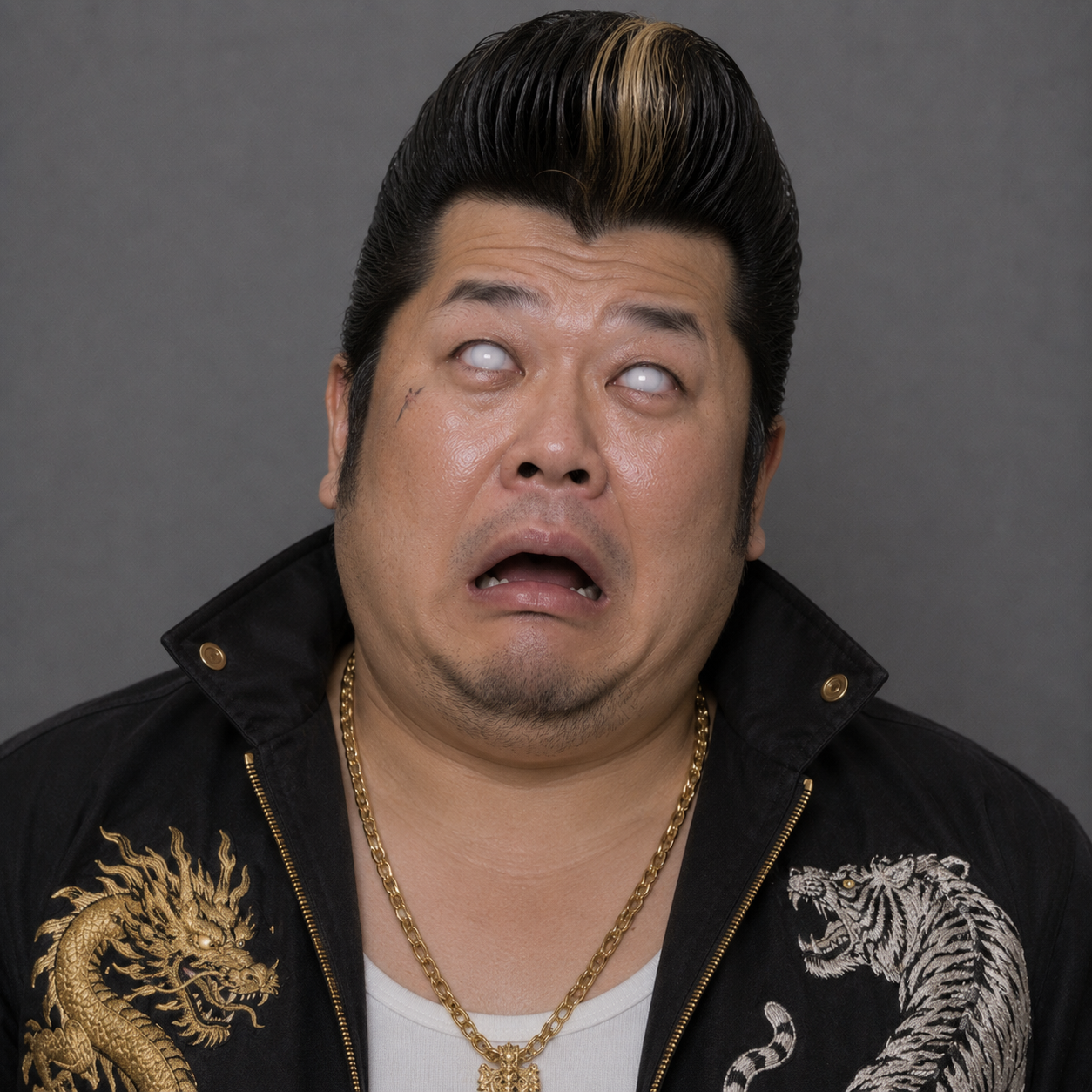 真地びびる