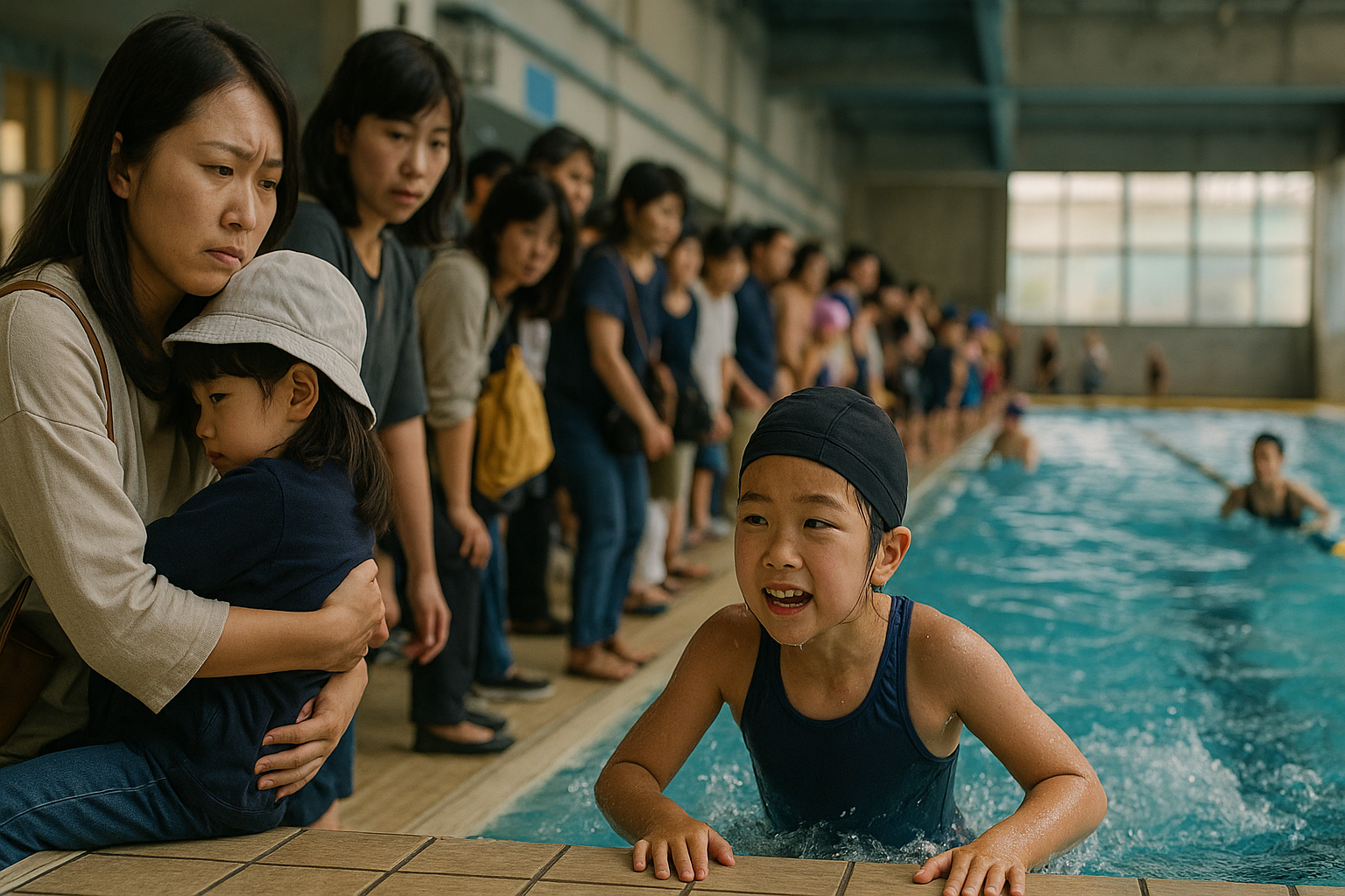 水泳授業減で始まる親のスイミング戦争