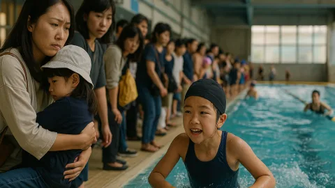 水泳授業減で始まる親のスイミング戦争