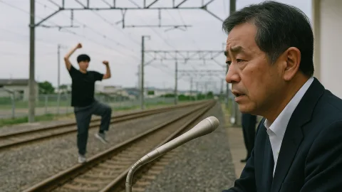 鉄道架線そっくり訓練場で踊る動画に愛知が謝罪、ネットは草と困惑